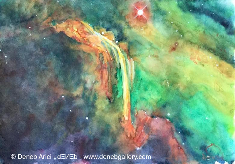 WATERFALL NEBULA - Nebulosa Cascata